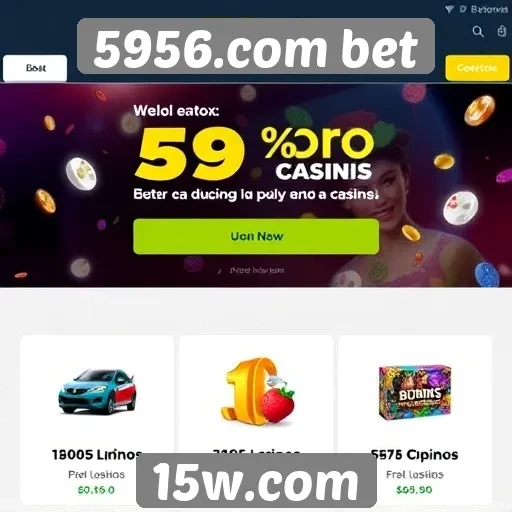 Promoções e bônus disponíveis no 5956.com bet